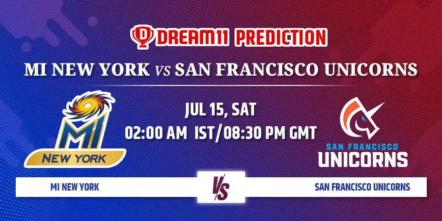 MINY vs SFU Dream11 Team Prediction MLC 2023